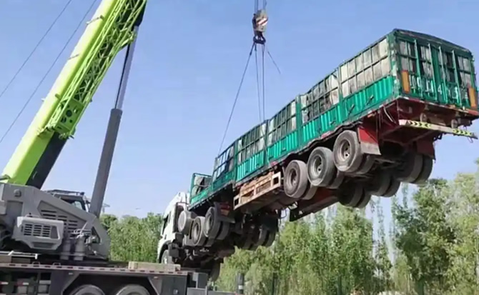 阳城道路脱困救援案例